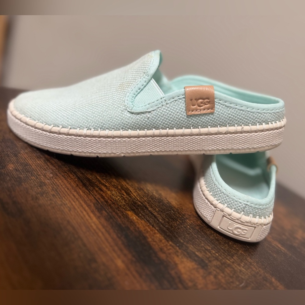 UGG Light Blue Slip-On Slippers